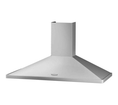 RANGEMASTER  RMHDC110WC Chimney Cooker Hood - White & Chrome